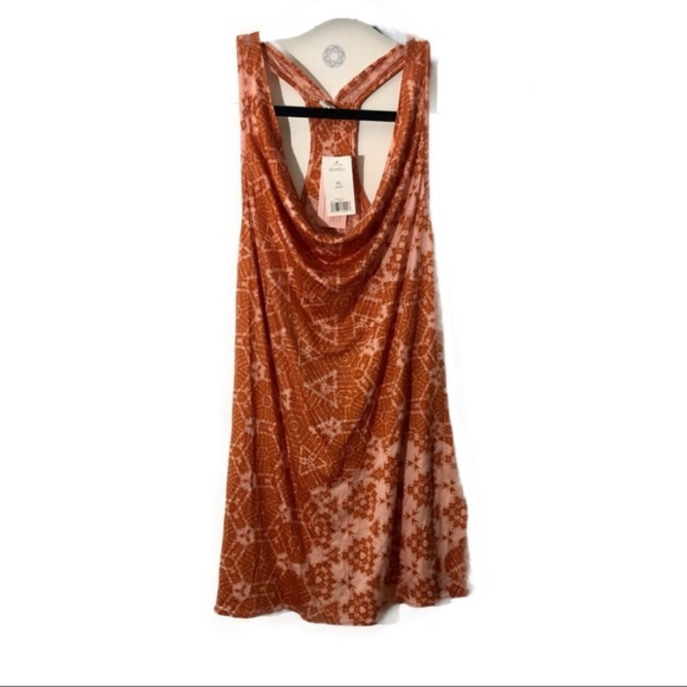 Nwt banana republic tie die cowl neck tank top